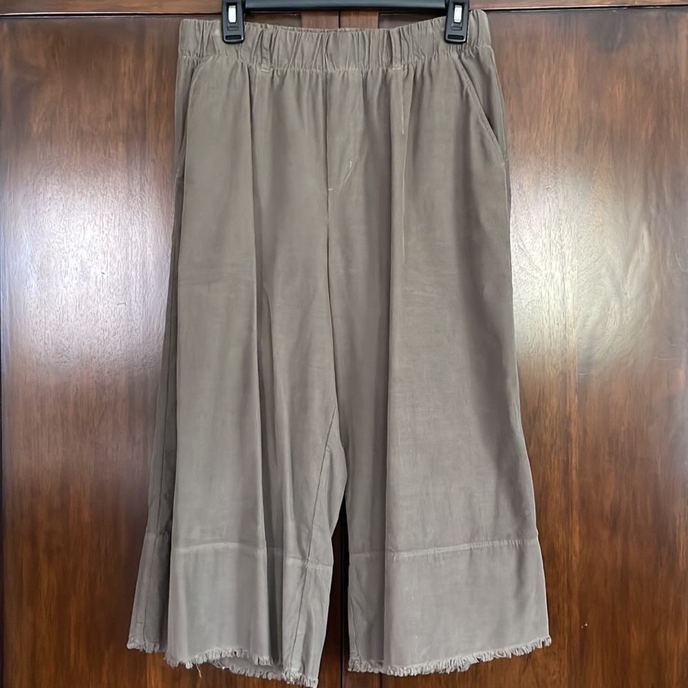 Anthropologie Cloth & Stone Corduroy Wide Leg Pants